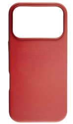 Чехол кожаный LeatherCase MagSafe для iPhone 17 Pro Max красный