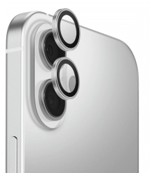 Защитное стекло камеры Uniq Optix Aluguard для iPhone 17 серебристое