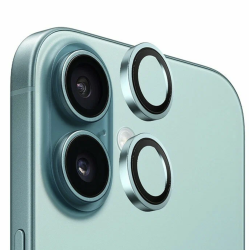 Защитное стекло камеры Anank Titanium Lens Guard для iPhone 16/16 Plus бирюзовое