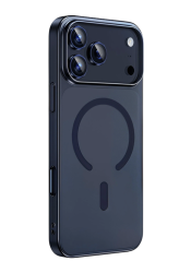 Чехол пластиковый Keephone Skin Grip с MagSafe для iPhone 17 Pro Max матовый синий