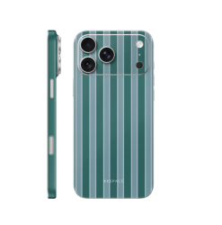 Виниловая наклейка Kkspace для iPhone 17 Pro Max holiday wrap зеленая