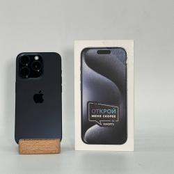 Смартфон Apple iPhone 15 Pro 256Гб "синий титан" б/у
