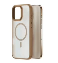 Чехол пластиковый Wiwu Armor Pro с MagSafe для iPhone 16 Pro Max матовый песчаный