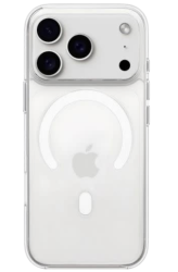 Чехол пластиковый ClearCase MagSafe для iPhone 17 Pro прозрачный
