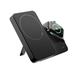 Внешний аккумулятор VLP Diamond Energy Pro Qi2 10000mAh черный титан