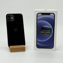 Смартфон Apple iPhone 12 128Гб черный б/у