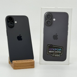 Смартфон Apple iPhone 16 256Гб черный б/у
