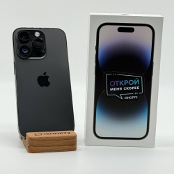 Смартфон Apple iPhone 14 Pro 128Гб "черный космос" (Dual Sim) б/у