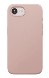 Чехол силиконовый Silicone Case MagSafe для iPhone 16E пудровый