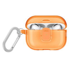 Чехол Uniq Glase Pro для Apple AirPods Pro 2 оранжевый
