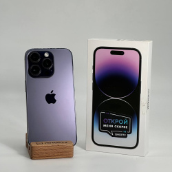 Смартфон Apple iPhone 14 Pro 256Гб темно-фиолетовый б/у