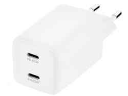 СЗУ uBear Bridge 65W Type-C + Type-C белый