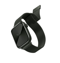 Ремешок Uniq Dante для Apple Watch 38/40/41/42 мм миланская петля зеленый