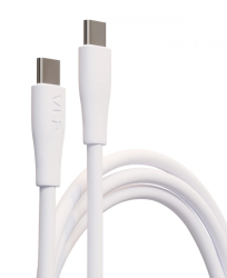 Кабель VLP Color Line Lightning to Type-C 27W (1м) белый