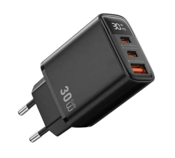 СЗУ Wiwu Firefly 30W 2Type-C + USB черное