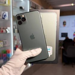 Смартфон Apple iPhone 11 Pro Max 64Гб темно-зеленый б/у