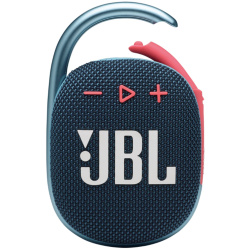 Портативная колонка JBL Clip 4 сине-розовая