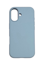 Чехол силиконовый Onzo c MagSafe для iPhone 17 голубой