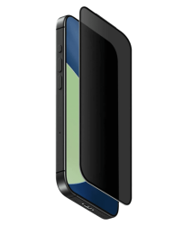 Защитное стекло SupGlass для iPhone 17 Pro 3D антишпион черное