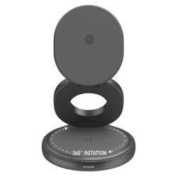 Док-станция Energea Gyre 15W 3 в 1 черная