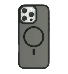 Чехол пластиковый Wiwu Armor Pro с MagSafe для iPhone 16 матовый черный