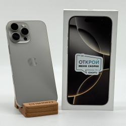Смартфон Apple iPhone 16 Pro Max 1Тб &quot;натуральный титан&quot; б/у