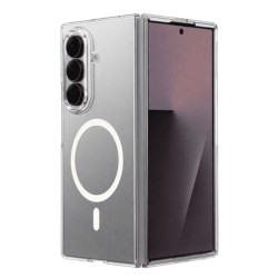 Чехол пластиковый Keephone X-Crystall c MagSafe на Samsung Galaxy Z Fold 8 Ultra прозрачный
