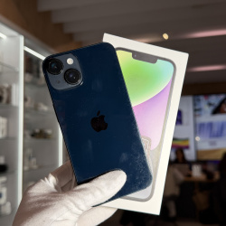 Смартфон Apple iPhone 14 256Гб "темная ночь" б/у (Dual Sim)