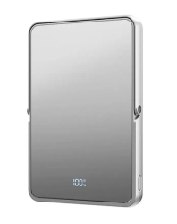 Внешний аккумулятор Wiwu Glamour Power Bank (Wi-P034) 5000 mAh с зеркалом серый