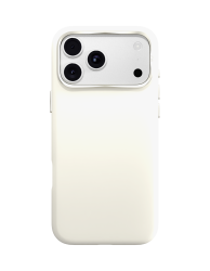 Чехол силиконовый VLP Aster Pro c MagSafe для iPhone 18 Pro белый