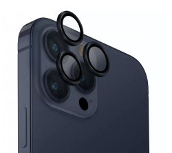 Защитное стекло камеры Uniq Optix для iPhone 15 Pro/15 Pro Max синее