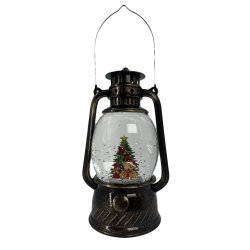 Новогодний фонарь (WDL-24052) с мишкой