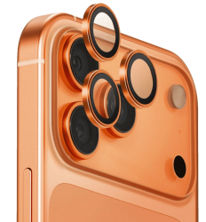 Защитное стекло камеры Uniq Optix Prime Sapphire для iPhone 17 Pro/17 Pro Max оранжевое