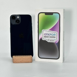 Смартфон Apple iPhone 14 128Гб "темная ночь" б/у