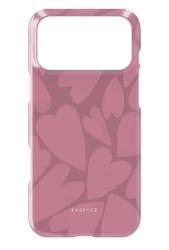 Чехол пластиковый Kkspace для iPhone 17 Pro Max blush mood