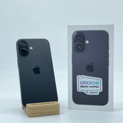 Смартфон Apple iPhone 16 256Гб черный б/у