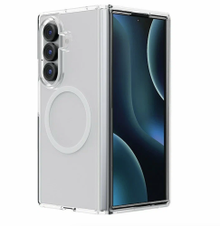 Чехол силиконовый Uniq Life Pro Xtreme c MagSafe на Samsung Galaxy Z Fold 7 прозрачный