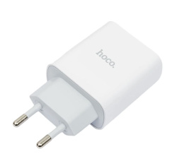 СЗУ Hoco C80А 20W charger Type-C + USB-A белое