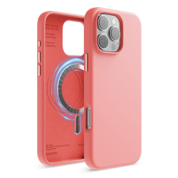 Чехол Elago с MagSafe силиконовый для iPhone 16 Pro Max розовый
