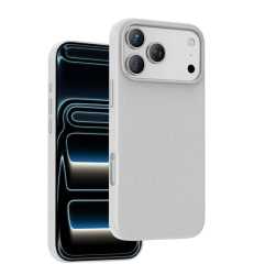 Чехол кожанный Keephone Peekaboo с MagSafe для iPhone 17 Pro белый