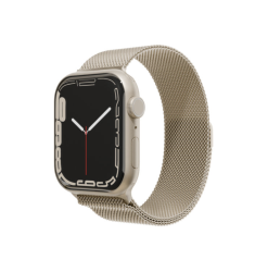 Ремешок металлический VLP для Apple Watch 42/44/45/49 мм шампань