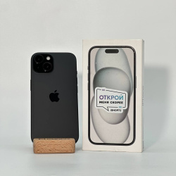 Смартфон Apple iPhone 15 128Гб черный б/у