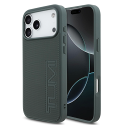 Чехол Tumi ребристый для iPhone 17 Pro Max серо-зеленый