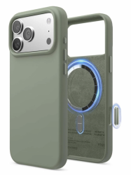 Чехол Elago c MagSafe силиконовый для iPhone 17 Pro серый