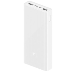 Аккумулятор внешний универсальный Xiaomi Mi Power Bank 3 20000mAh белый