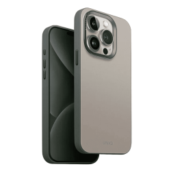 Чехол Uniq Lyden Magsafe для iPhone 15 Pro бежевый