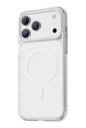 Чехол силиконовый Keephone Shockstar с MagSafe для iPhone 17 Pro/18 Pro серый