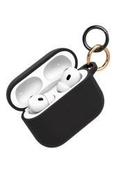 Чехол силиконовый VLP Charm для Apple AirPods Pro 3 черный