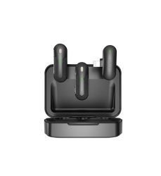 Микрофон беспроводной петличный Wiwu (WI-WM002) Lightning черный