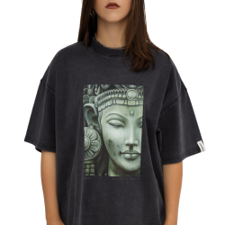 Футболка "МА" графитовая/серая